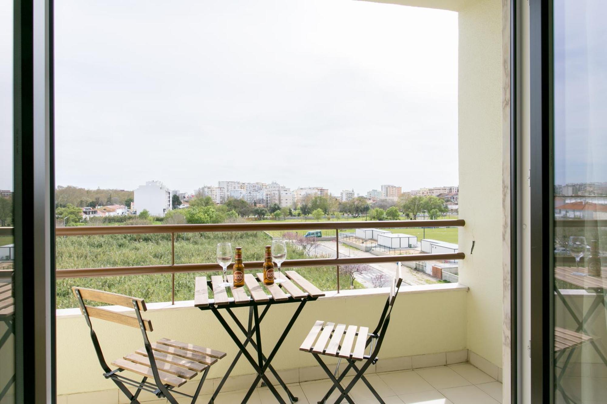 Apartamento Central Setubal Sossegado E Com Luz Ngoại thất bức ảnh